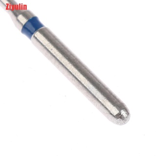 Ziyulin 10 pzs Burs dentales de diamante para marcaje de profundidad de grano medio de alta velocidad (4)