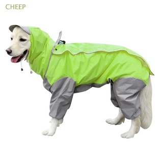 Cheep pony impermeable a prueba De lluvia Para mascotas/perros grandes De Porte magic/chaqueta con cubierta De cuerpo completo Para perros/Multicolor