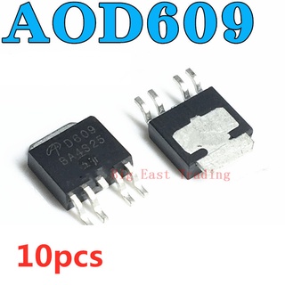 10pcs AOD609 D609 TO252, calidad garantizada