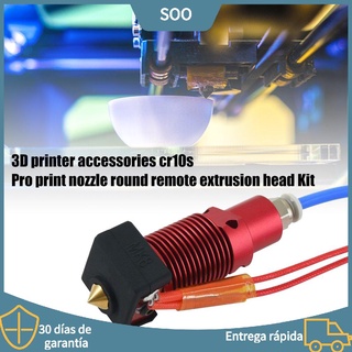 un conjunto de accesorios de impresora 3d cr10s pro boquilla de impresión, kit de extrusora 24v (7)