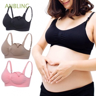 Brasier De lactancia anbling/cómodo De maternidad ajustable De algodón suave multicolor (1)