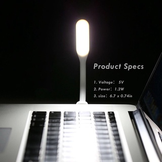 Xinghergood Usseful Flexible Mini USB LED Lights Reading Lamp For Computer Notebook Laptop XHG (3)