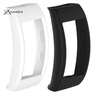 Funda protectora De silicona negra con banda inteligente Para Samsung Gear Fit2 Fit 2 Sm-R360 Fit 2 Pro Sm-R365