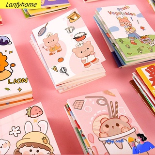 Lanfy Mini bloc De Notas Portátil/útiles escolares Para diario/Mini cuaderno