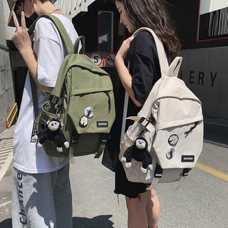 Schoolbag mujer escuela secundaria Harajuku ulzzang marea estudiante de la universidad mochila personalidad pareja mochila 2020 nuevo