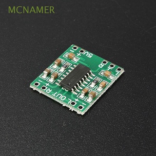 mcnamer 5pcs módulo de audio dc 5v class-d lcd pam8403 nuevo 2*3w usb power mini placa amplificadora digital/multicolor