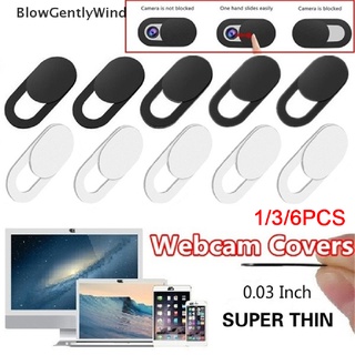 blowgentlywind webcam cubierta ultra delgada protección de privacidad obturador cámara pegatina portátil teléfonos bgw