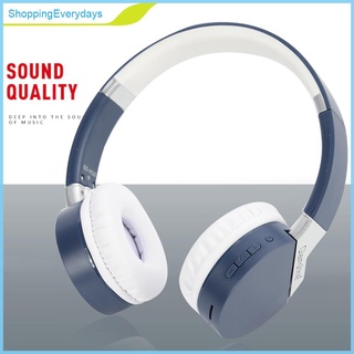 (ShoppingEverydays) Gs-h10 auriculares inalámbricos compatibles con Bluetooth, auriculares estéreo compatibles con tarjeta TF