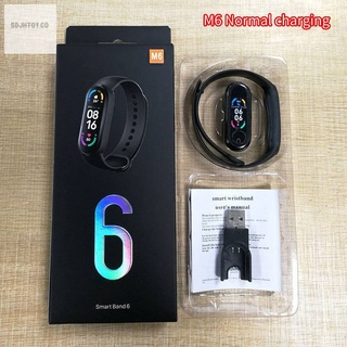 Reloj Inteligente M6 Xiaomi Monitor De Metro Ped Monitor De frecuencia cardíaca M6 smart acuerda Fitness (4)