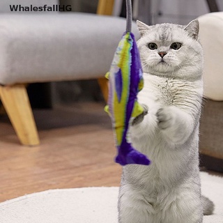 (whalesfallhg) juguete interactivo para gatos con bolsa de aire campanas columpio cola catnip divertido gato juguete gatito en venta