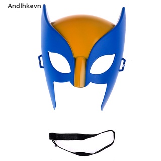 [andl] superhéroe azul x-men wolverine armas máscara cosplay figura de acción niños regalo juguete c615