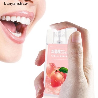 banyanshaw boca spray oral agente de aliento femenino fresco anti humo mal aliento olor spray co