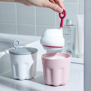 CENTEC Portable Foam Bubble Maker Cup Bathing Bubble Maker Foam Cup Body Wash Face Body Clean Tools Shampoo Shower Cleansing Cream Facial Cleanser Foamer/Multicolor (3)