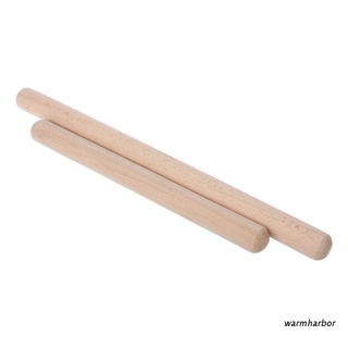warmharbor - rodillo de madera natural para fondant, decoración de pasteles, herramientas de hornear (1)