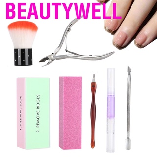 Beautywell - Kit de uñas duradero para Trimmer, salón de manicura