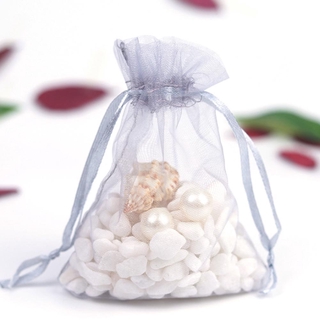 7x9cm Organza bolsas de joyería bolsas de embalaje de boda fiesta decoración de bolsas de 10 colores (8)