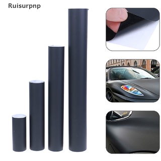 [ruisurpnp] adhesivo de vinilo negro mate para coche, pegatina de bricolaje, adhesivos 3d, venta caliente
