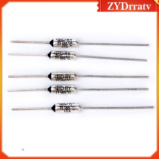 5pcs Temperature Thermal Fuses Medium Speed for Rice Cooker 250V 185