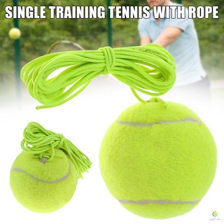 entrenador de tenis pelota de tenis práctica individual auto-estudio entrenamiento herramienta de rebote con cuerda elásctica