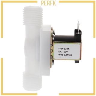 [perfk] interruptor de control de válvula de entrada de agua solenoide de 1/2"