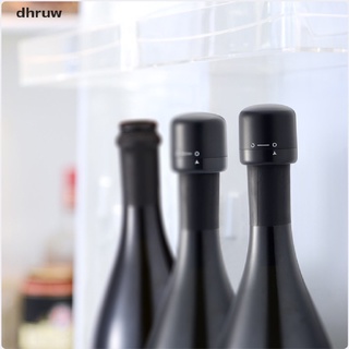 dhruw - tapón para botella de vino tinto al vacío (silicona), sellado