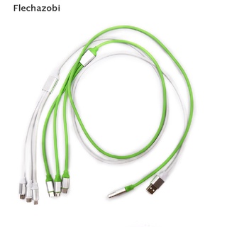 [flechazobi] nuevo cable de carga 3 en 1 usb/tipo c/iphone ios multifunción cable cargador caliente