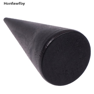 honfawfby - soporte de anillo de madera para cono, anillo de dedo, joyería, organizador de almacenamiento *venta caliente (2)