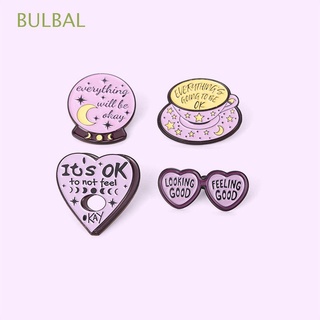 BULBAL Fashion Love Heart Brooch Alloy Jewelry Badge Letter Pin The Exposed Clasp Gift Collar Accessories Coffee Shaped For Student Gifts Lapel Pin Denim Jackets Lapel Pin