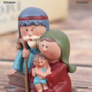{jitinayuan} belén de cristo de jesús adorno regalos belén escena artesanías pesebres figuritas (3)