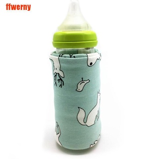 [ffwerny] calentador portátil de botella calentador de viaje bebé niños leche agua usb cubierta bolsa suave (7)