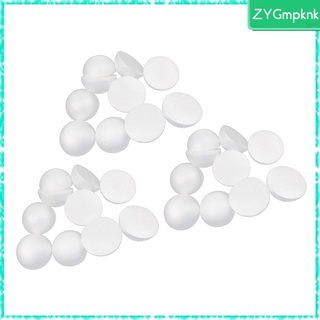 30 modelado de espuma de poliestireno espuma de poliestireno blanco medio redondo esfera diy decoración 4\\\\» (1)