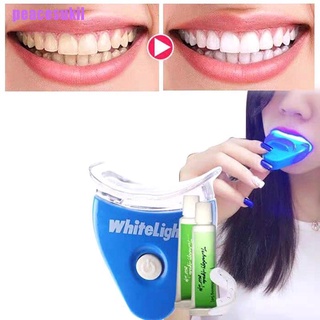 [Pazsukil] Kit De crema Dental Oralter/Gel blanqueador Para dientes luz Led 1 juego