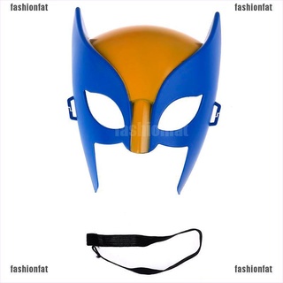 [Iron] Superhéroe azul X-men wolverine armas máscara cosplay figura de acción niños juguete