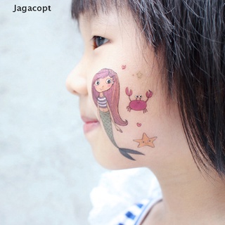 Jagacopt calcomanía De sirena para niños/tatuaje temporal/impermeable/falso/Tatoo Br