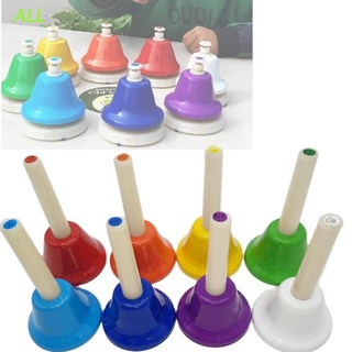 todas las campanas de mano campanas coloful niño handbell juguete musical niños campanas instrumento