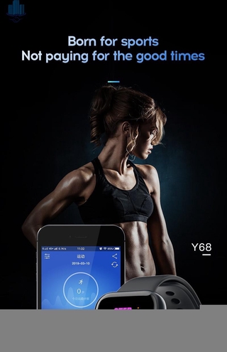 Y68 D20S reloj inteligente deportivo USB impermeable/Smart Watch con Monitor de frecuencia cardiaca multifuncional (5)