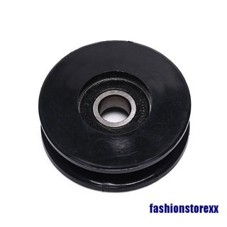 1pc 50 mm negro rodamiento polea cable de rueda equipo de gimnasio parte resistente al desgaste kit de gimnasio