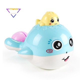 Baby Bath Toys Squeeze Water Spraying Toys Kids Shower Toys Floating Water Tub Funny Whale Children Bathtub Play Bath