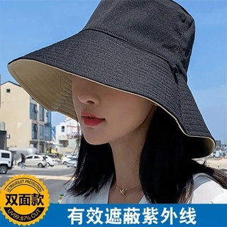 Sombrero de sol mujer de doble cara todo partido pescador sombrero grande gorra
