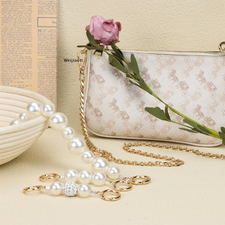 [Wei] Imitación perla bolso de mano cadenas