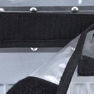 protector de equipaje cubierta de viaje maleta antiarañazos a prueba de polvo transparente caso carro bolsa (7)