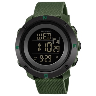 Sanda reloj deportivo impermeable Para hombres/reloj Digital Para parejas Whsmfx.Br