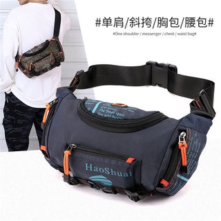 Nueva bolsa multifuncional de cintura al aire libre de los deportes de los hombres de un solo hombro bolsa de mensajero impermeable bolsa de pecho de equitación montañismo bolsa de cintura de gran capacidad