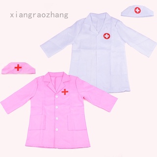 Xiangrao Yayan923 niños niña niño médico enfermera Cosplay disfraz disfraz de fiesta ropa para niños niños experiencia Hospital juego