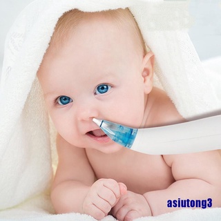 Asiutong3 Aspirador eléctrico Nasal Para bebés/seguras/higiénicos Para Nariz/Nostril Para niños