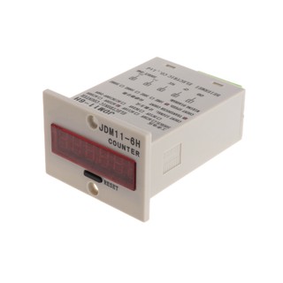 6 dígitos pantalla LED 1- contador ajustable NPN Sensor fotoeléctrico interruptor