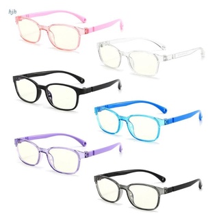 YL🔥Bienes de spot🔥qwell lentes de moda para niños luz azul Anti deslumbramiento filtro niños gafas niña niño marco óptico bloqueo de lentes transparentes【Spot marchandises】