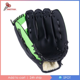 [Prettyia1] guantes de béisbol Premium suave engrosamiento Soft Soft Teeball guante de softbol guante de softbol