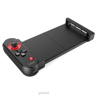 Gamepad plástico práctico inalámbrico Bluetooth accesorios Smartphone de una sola mano negro para PG-9100