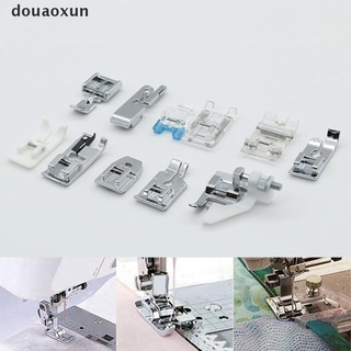 douaoxun - juego de 11 prensatelas para máquina de coser doméstica, accesorios co